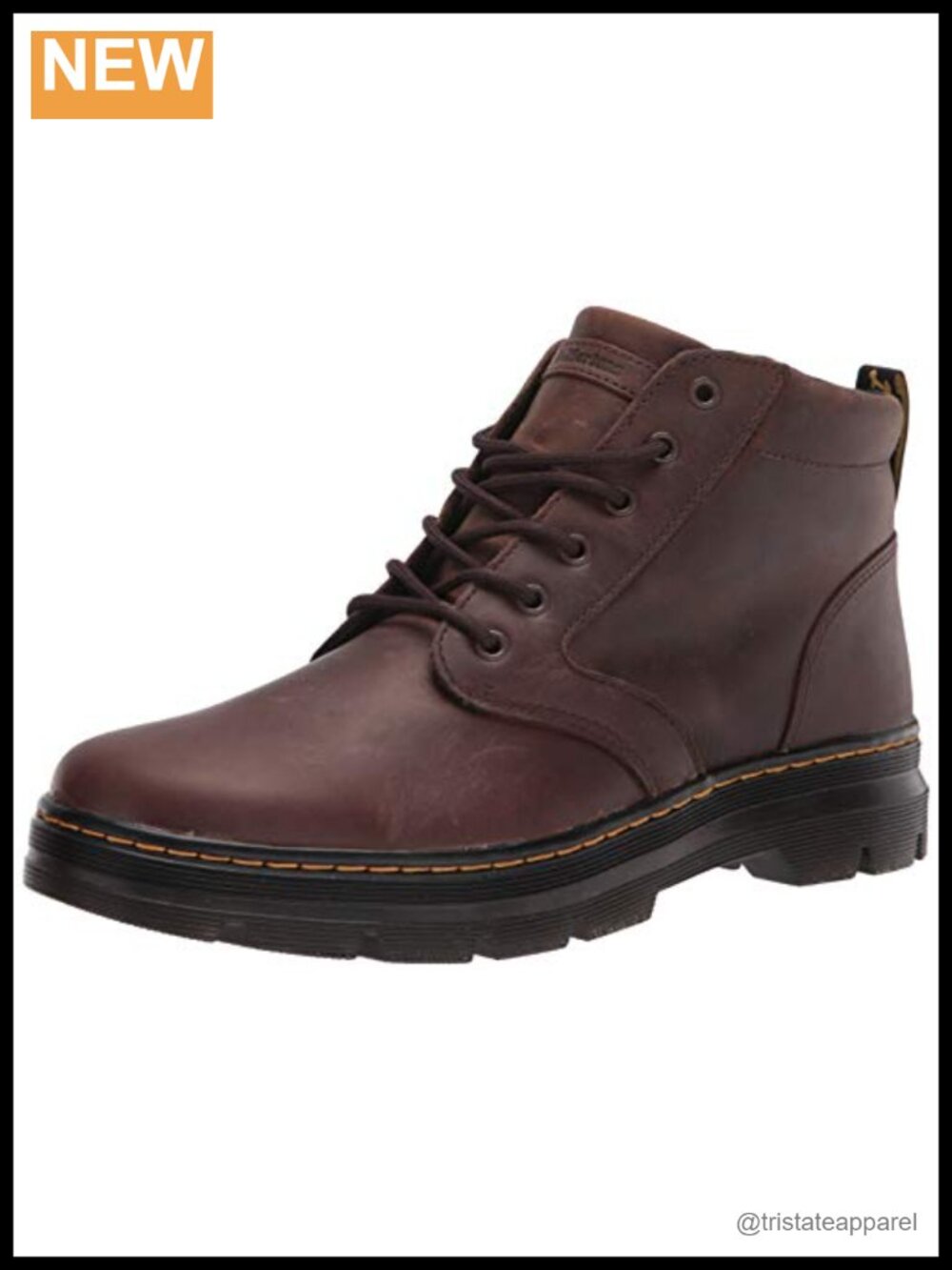 Dr. Martens Bonny Leather Chukka Boots Ankle Lace Up Chunky Sole